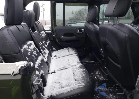 2021 Jeep Wrangler Unlimited Sahara Altitude 4X4 from USA, damaged, VIN 1C4HJXEM4MW561065